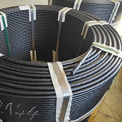HDPE coated strands